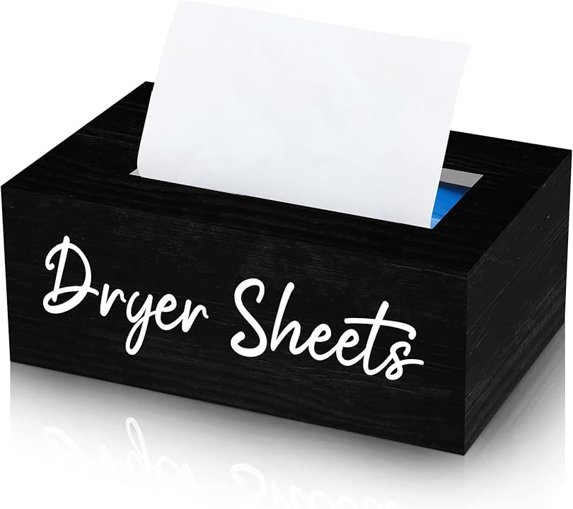 Dryer Sheet Dispenser for Laundry Room Decor Dryer Sheet Holder Dryer Sheet Container... | Amazon (US)