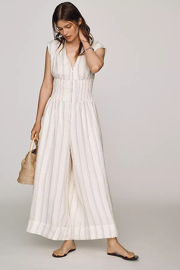 Tommie Linen Jumpsuit | Anthropologie (US)