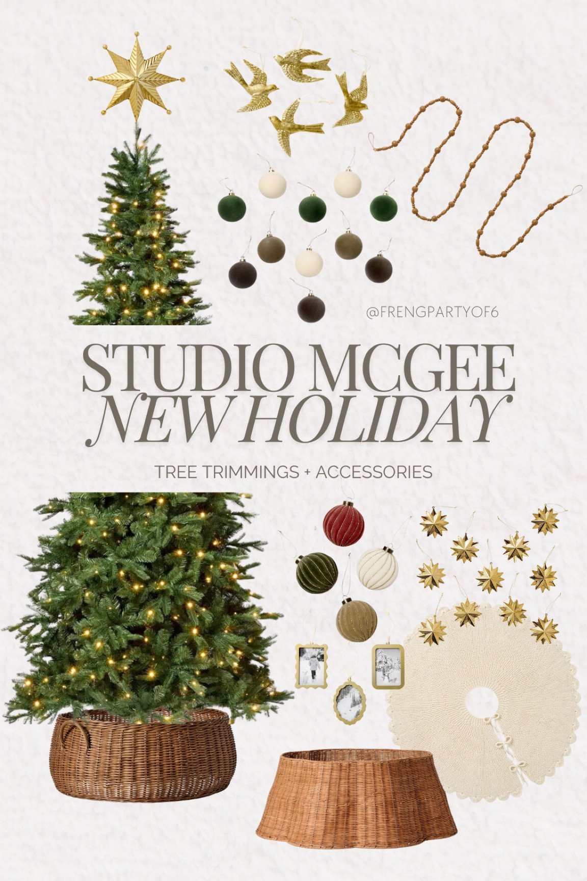 New Target x Studio McGee! A few of my favorite Christmas tree accessories and tree collars 😍

#LTKHome #LTKFindsUnder100 #LTKSeasonal