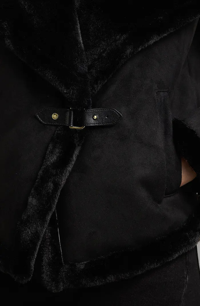 Lauren Ralph Lauren Faux Shearling Jacket | Nordstrom | Nordstrom