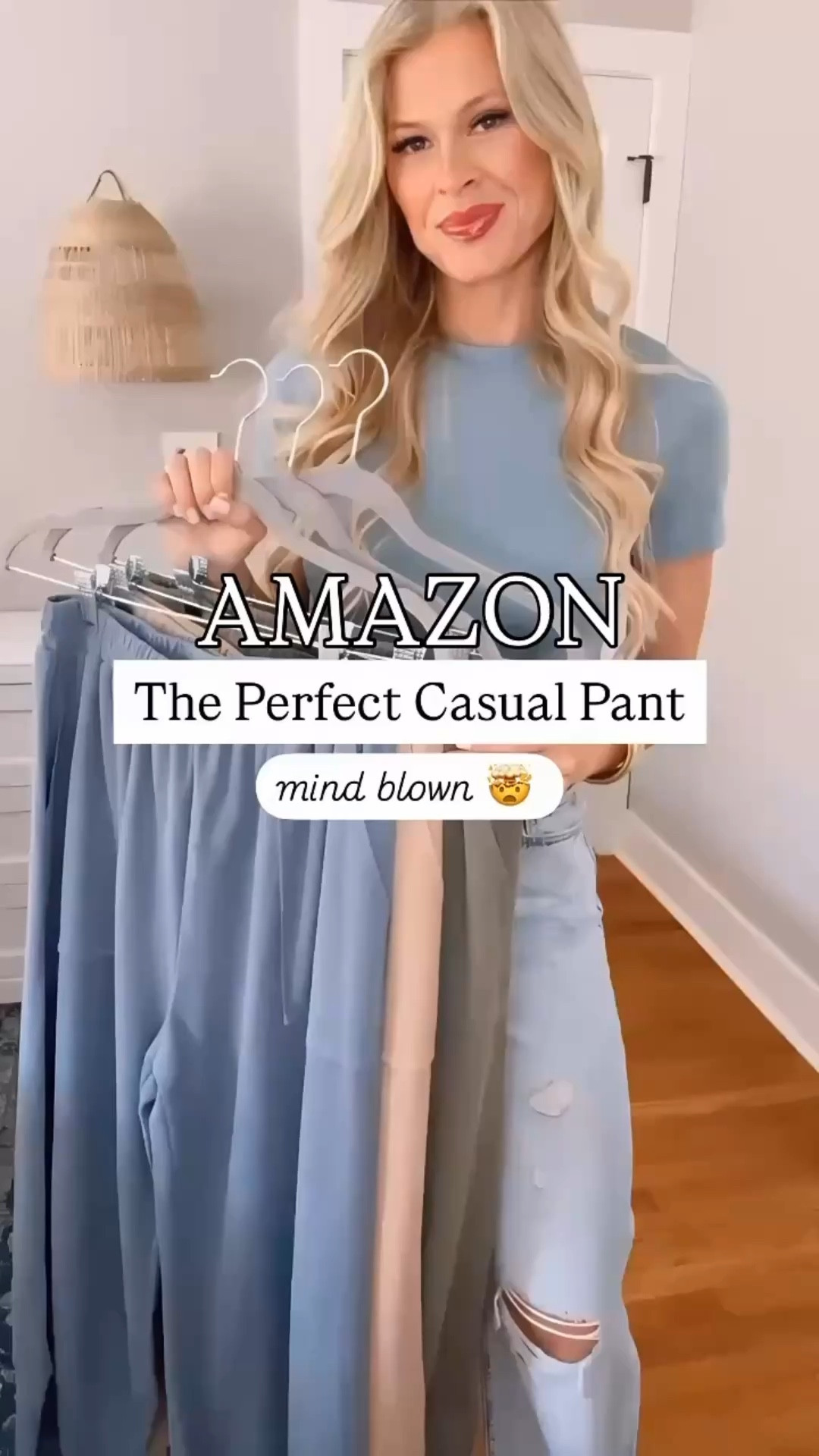 Y’all… my mind is blown with these pants - they fit like a glove and are truly the perfect casual pant! I love the wide leg style, stretchy waistband, and how versatile they are! 

Wearing size small!

#casualoutfits #casualoutfitideas #momstyle #amazonfashion #amazonfashionfinds

#LTKSaleAlert #LTKmomlife #LTKTravel