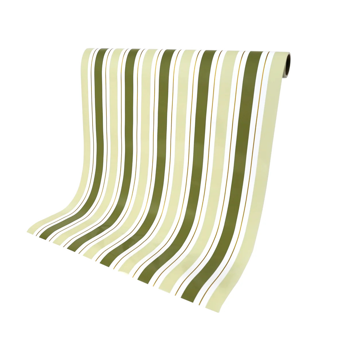 Green Stripe Paper Table Runner | Get Gatherings