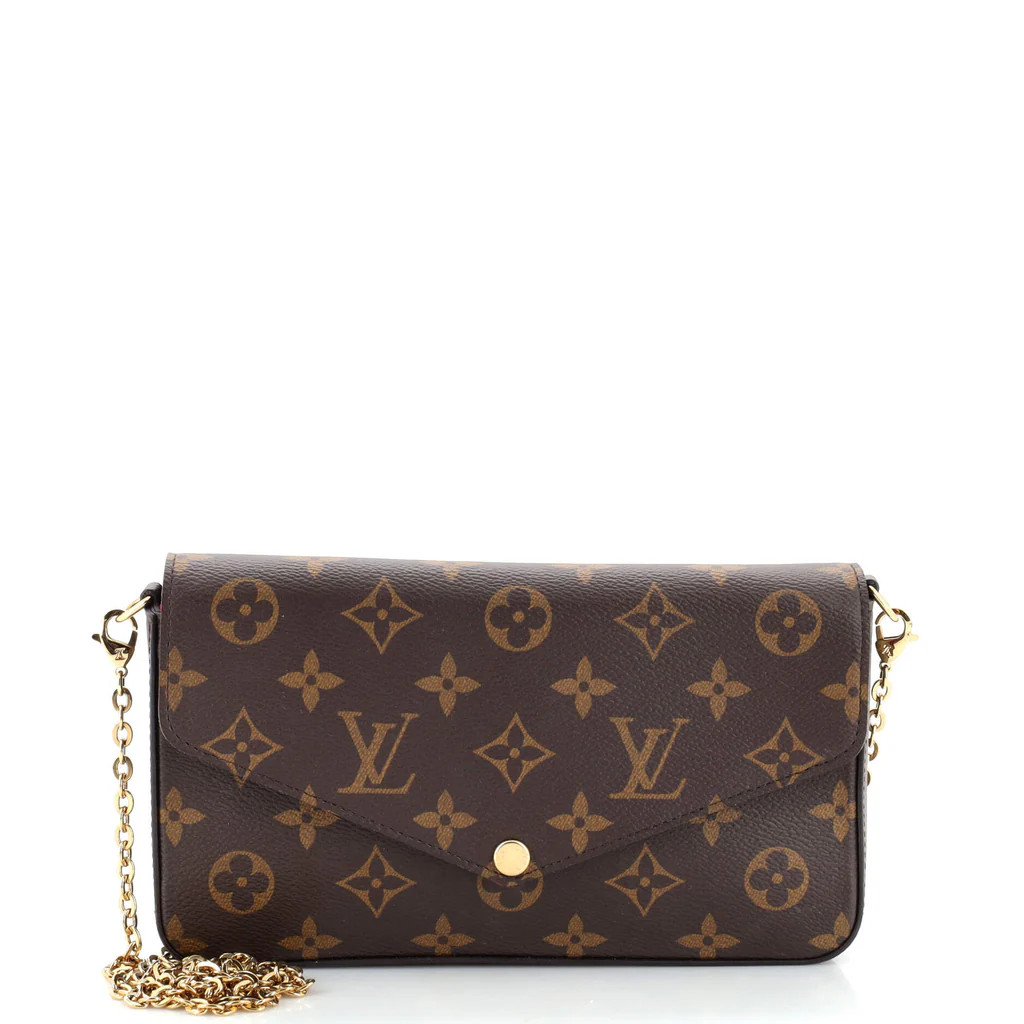 Felicie Pochette Monogram Canvas | Rebag