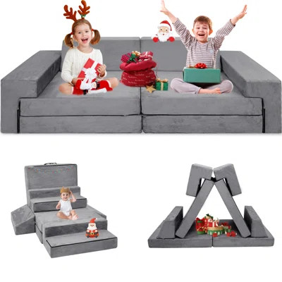 L-Shaped 6 - Piece Kids Soft Seating | Wayfair Professional