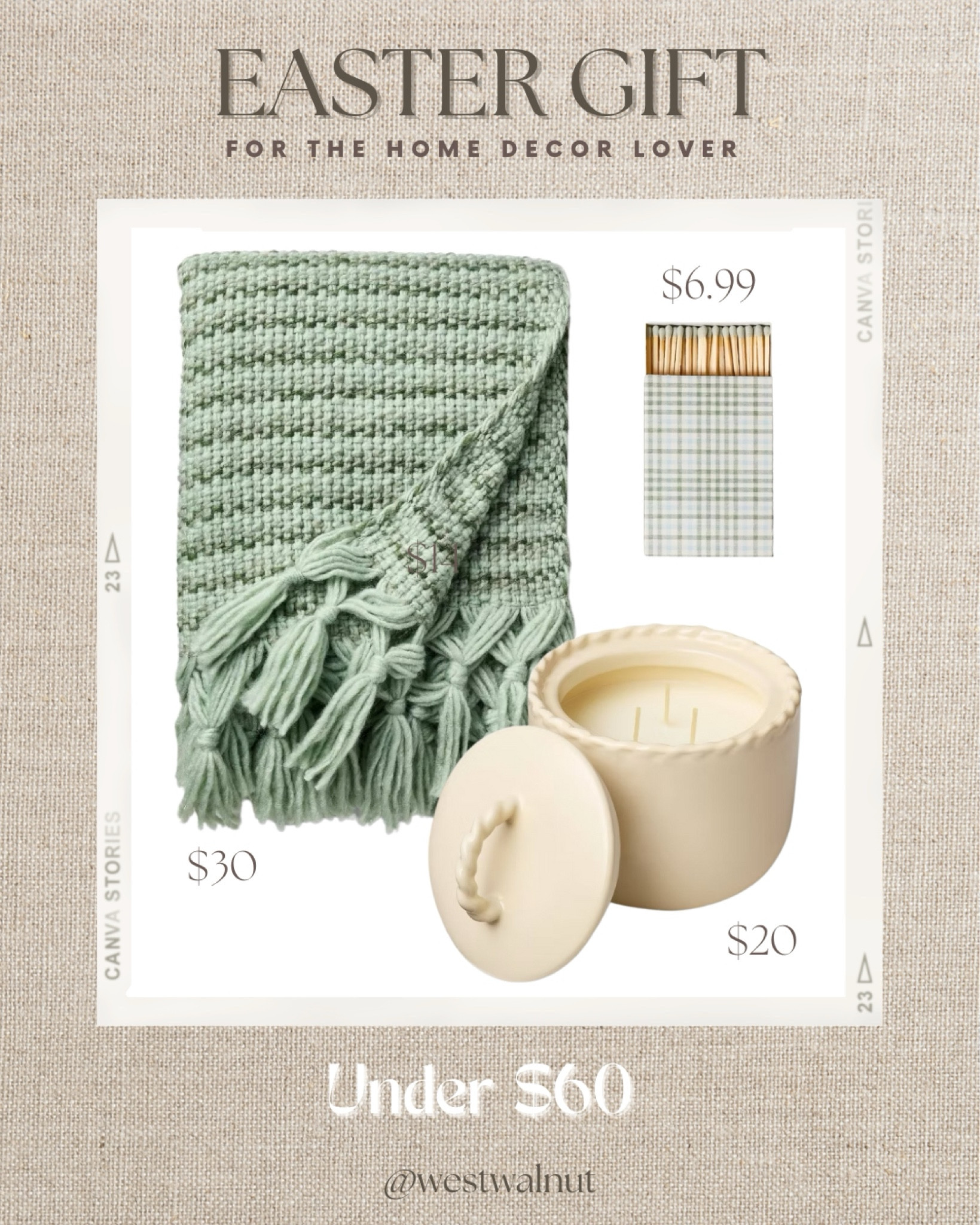 Whether for the Easter hostess, a neighbor or a special someone, these are the cutest little home items I’ve paired together for the perfect spring gift!

#eastergift #homegift #decorgift #springgift #homedecor #decorlovers #Easterbasket #giftideas 



#LTKSeasonal #LTKHome #LTKGiftGuide