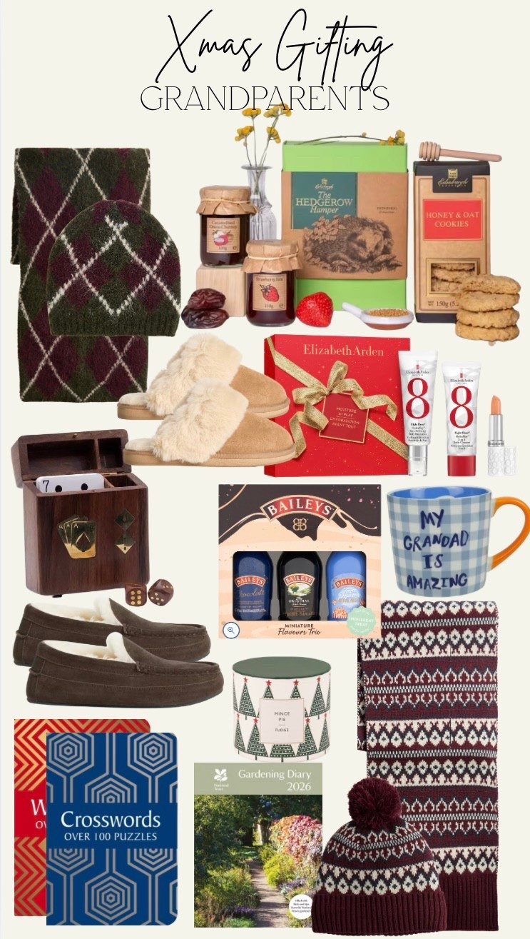 Gift inspo for grandparents 

#LTKgiftguide #LTKuk #LTKfestive