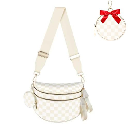 EMMAFY BAG Women's Crossbody Bag, Waterproof Oxford Cloth Waist Bag with Adjustable Shoulder Strap | Amazon (US)