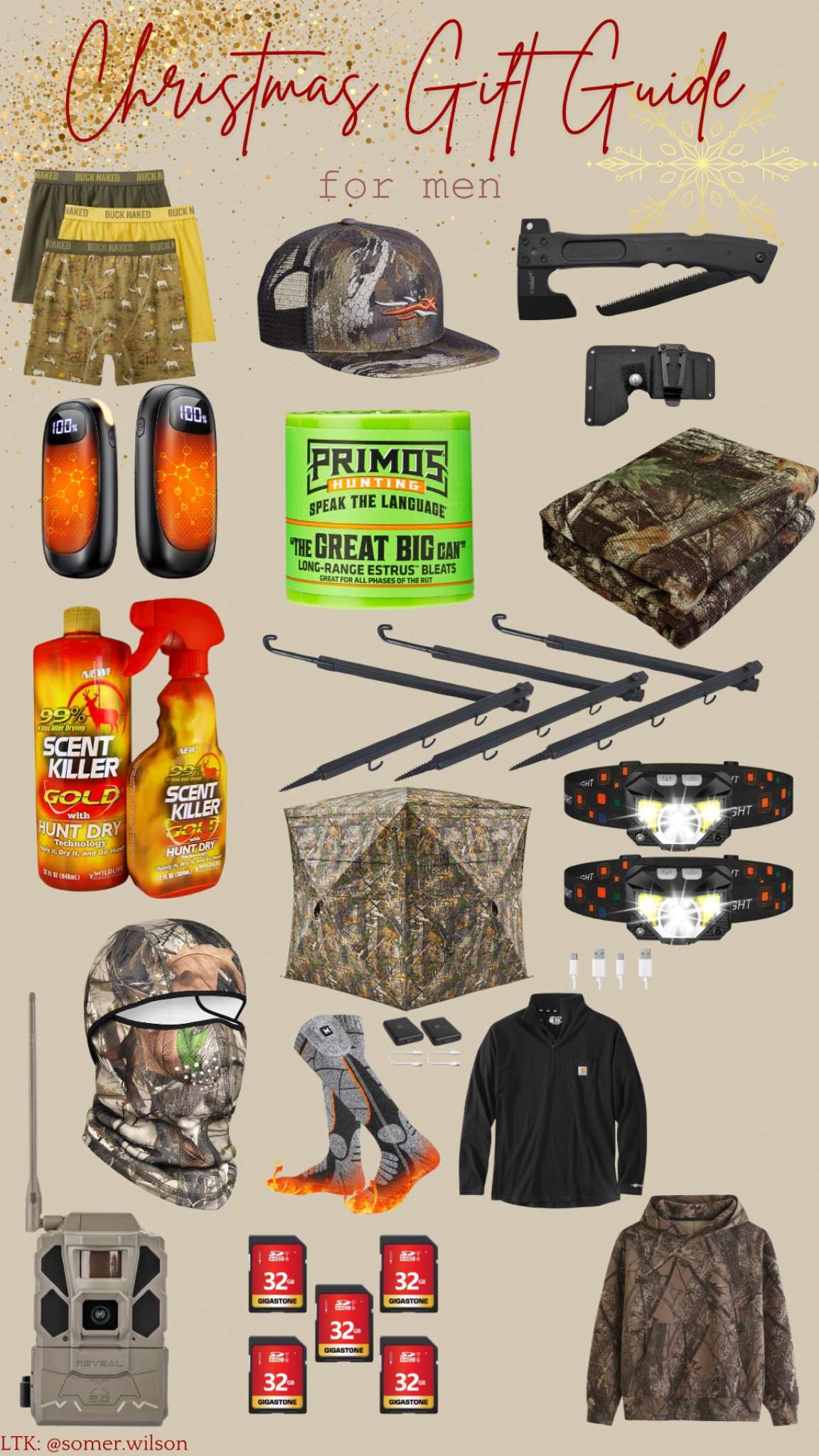 Hunting Christmas Gift Guide For Men - My husband helped me with this so it should be accurate 🤣

#LTKGiftGuide #LTKMens #LTKHoliday