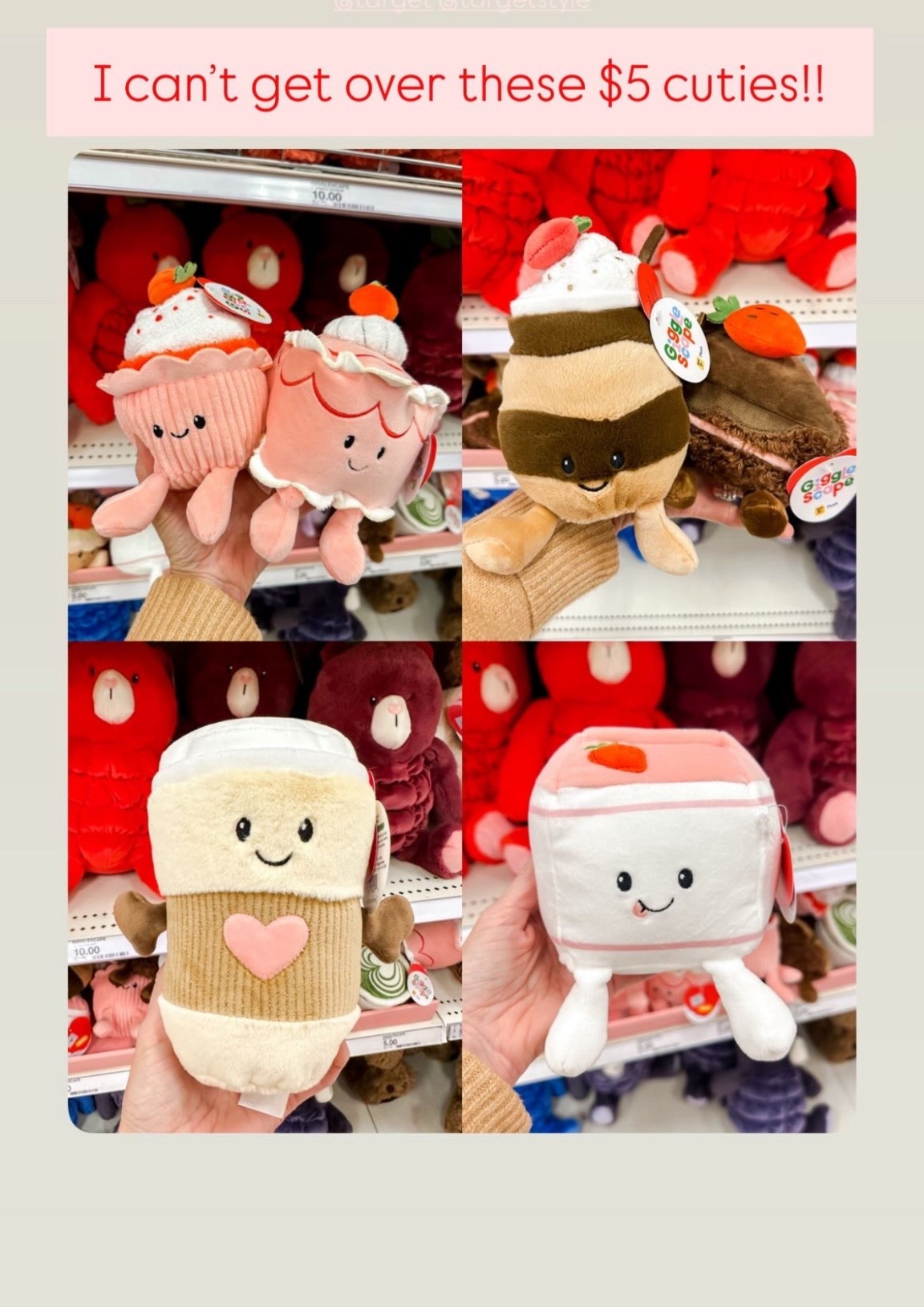 Target $5 Plushies!
Similar to Jellycats!
Valentines Day Treats

#LTKmomlife #LTKValentine #LTKKids