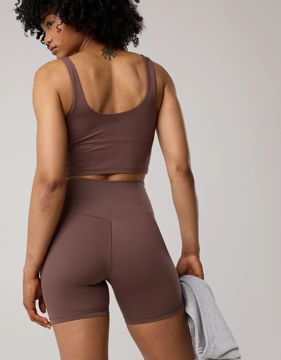 OFFLINE By Aerie Real Me Crossover High Waisted 5" Bike Short | Aerie