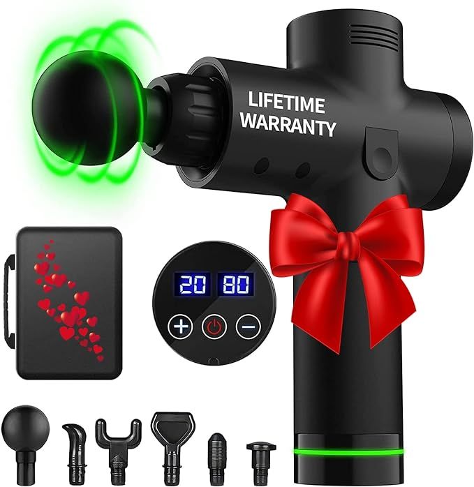 Valentines Gifts for Him, Aroprank Upgraded Extra Powerful Deep Tissue Massage Gun with 30 Speed ... | Amazon (US)
