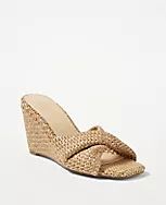 Knotted Wedge Sandals | Ann Taylor (US)