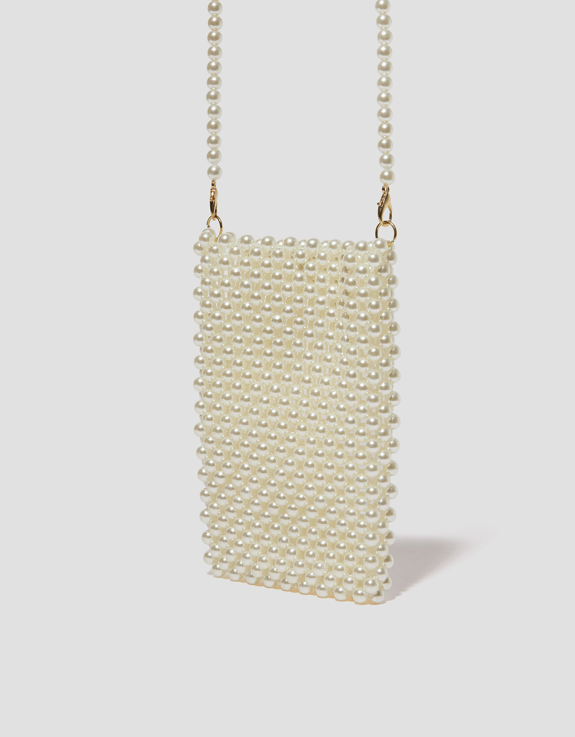 Embellished Pearl Phone Bag | Monsoon (UK)