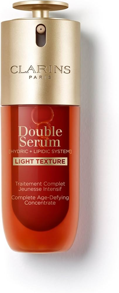 Clarins DOUBLE SERUM LIGHT TEXTURE | Anti Aging Serum | Visibly Firms, Smoothes, Boosts Radiance ... | Amazon (US)