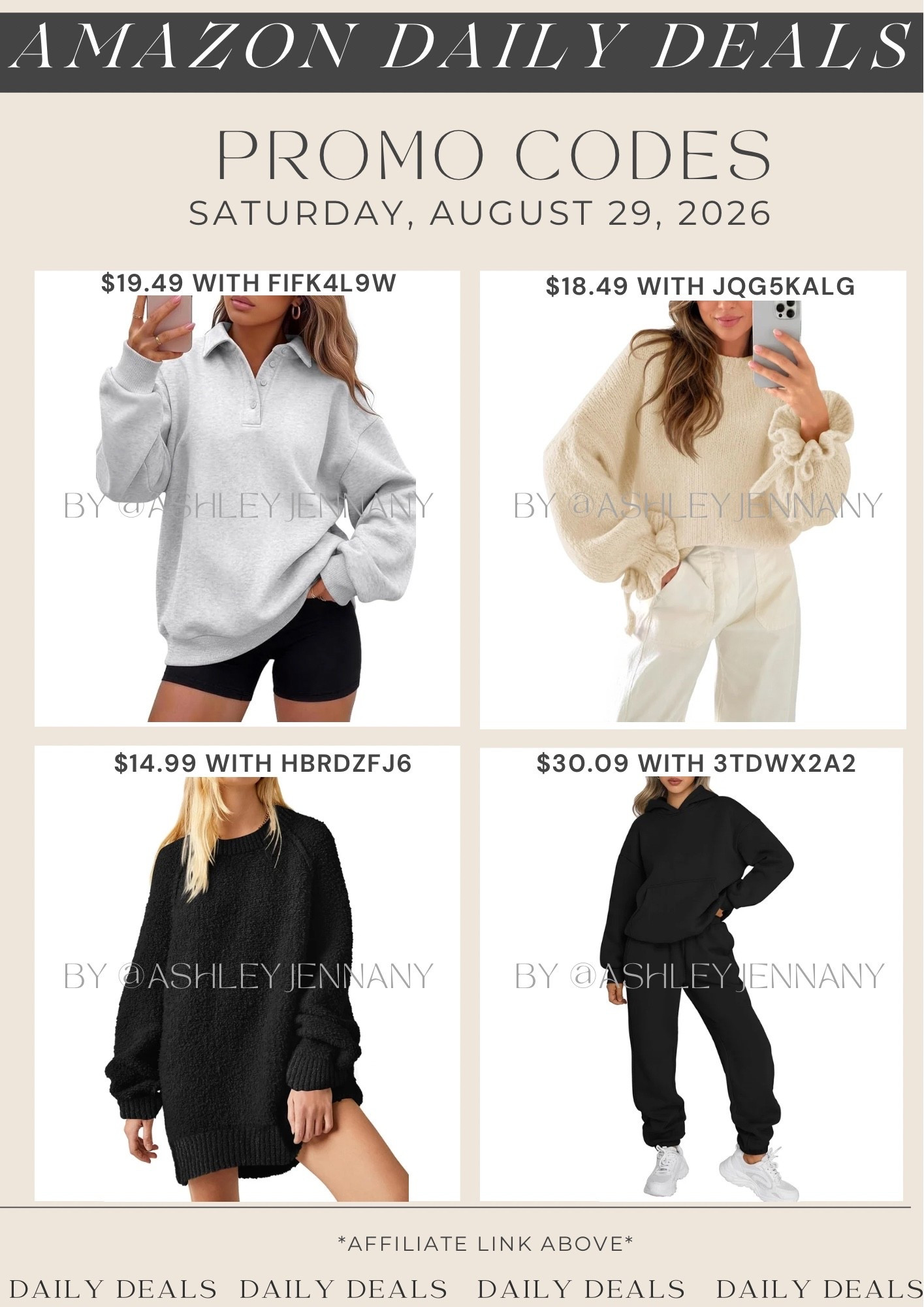 Amazon deals

#LTKMidsize #LTKSaleAlert #LTKSeasonal