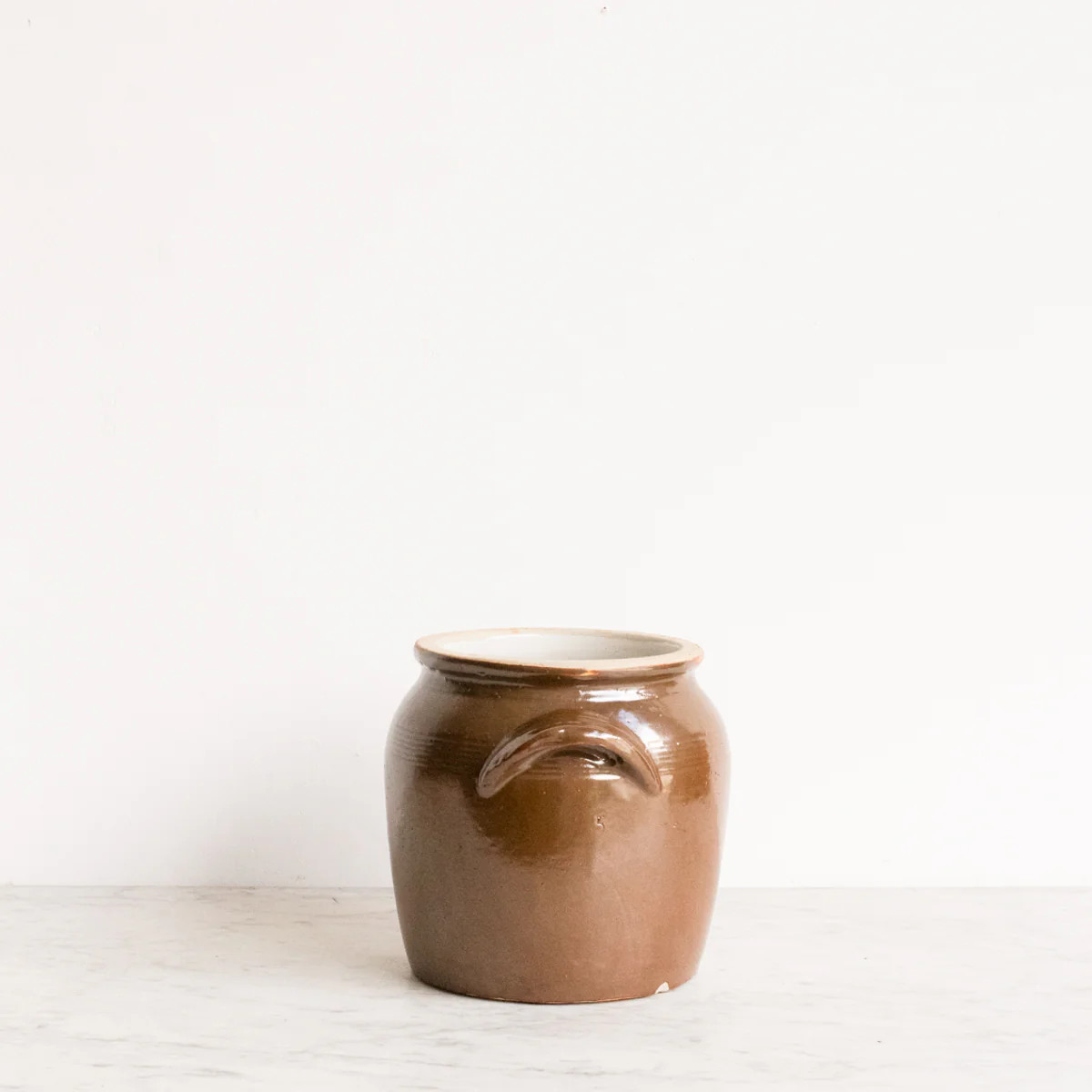 Stoneware Crock | Brown - The French Kitchen - elsie green | Elsie Green US