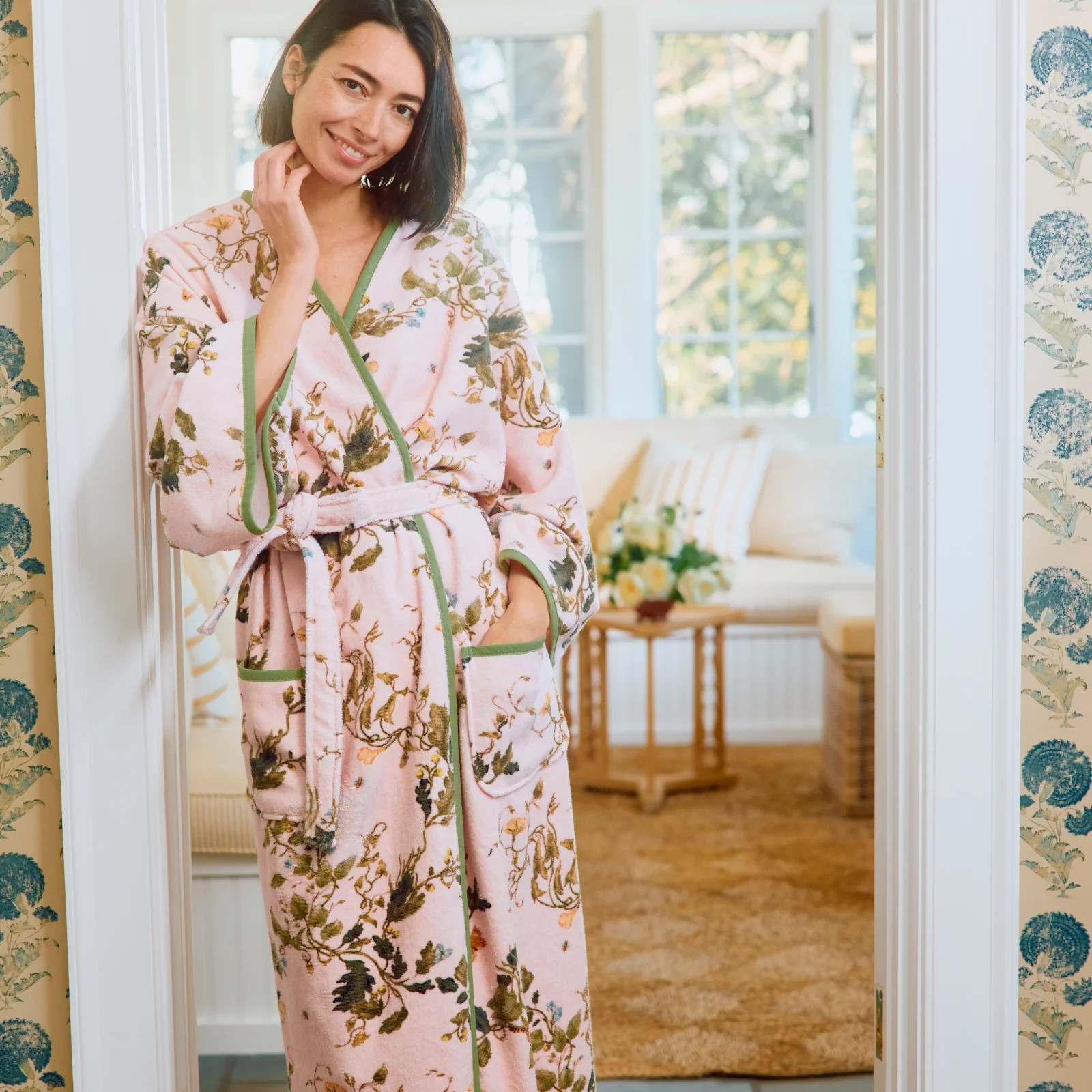 Women’s Long Bell Plush Robe | Weezie Towels | Weezie Towels