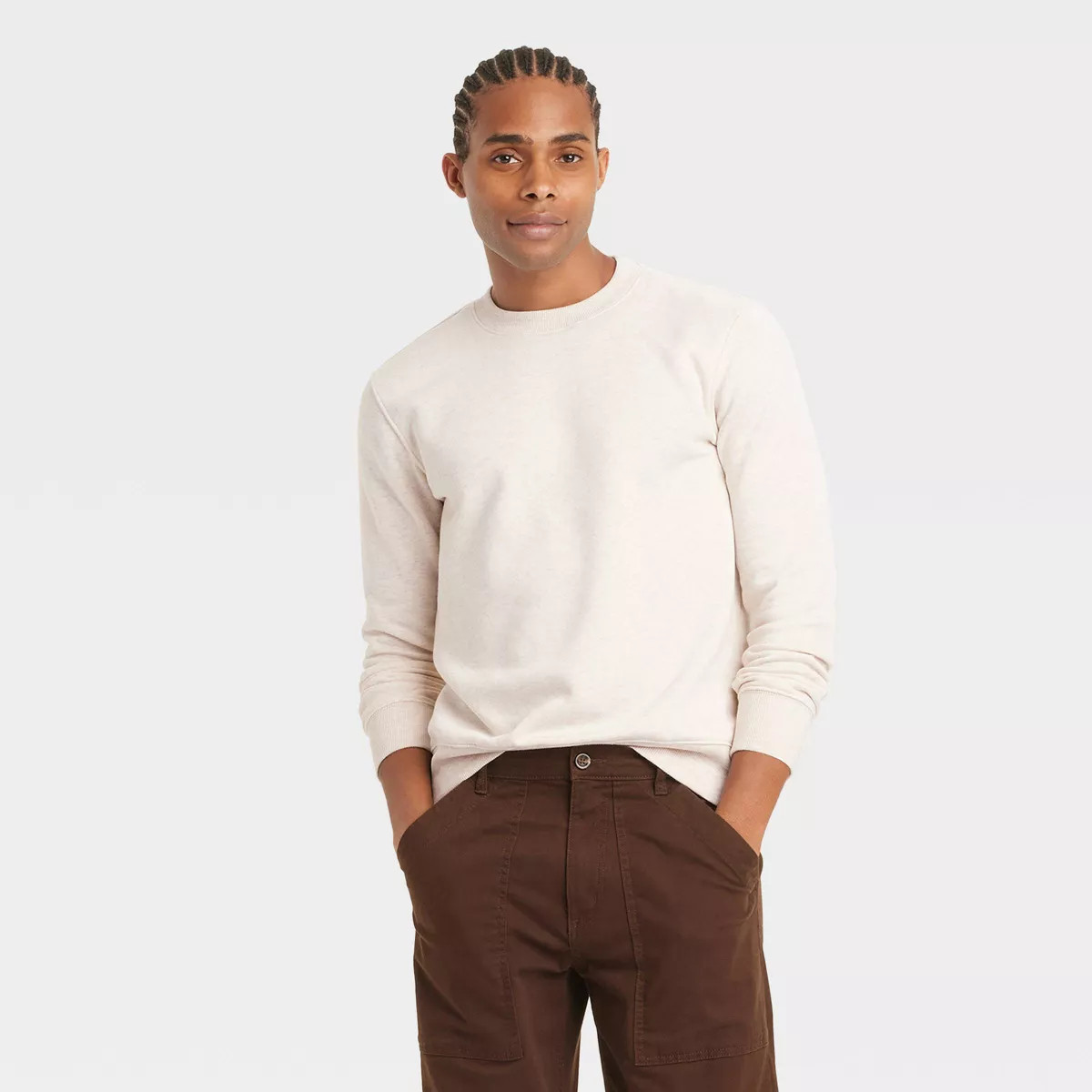 Men's Crewneck Pullover Sweatshirt - Goodfellow & Co™ | Target