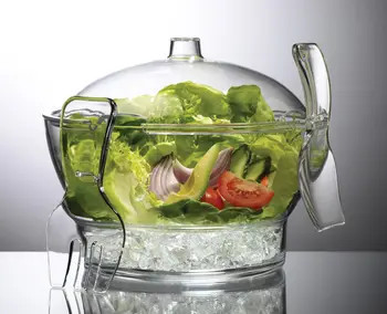 PRODYNE Cold Bowl On Ice Chilled Acrylic Serving Bow, 6.5 Quart | Nordstrom | Nordstrom