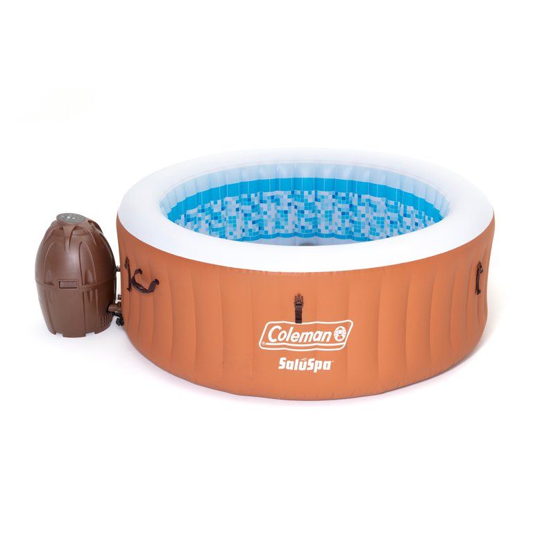 Coleman 90455E SaluSpa Miami Air Jet 4 Person Inflatable Hot Tub Spa with Pump | Walmart (US)