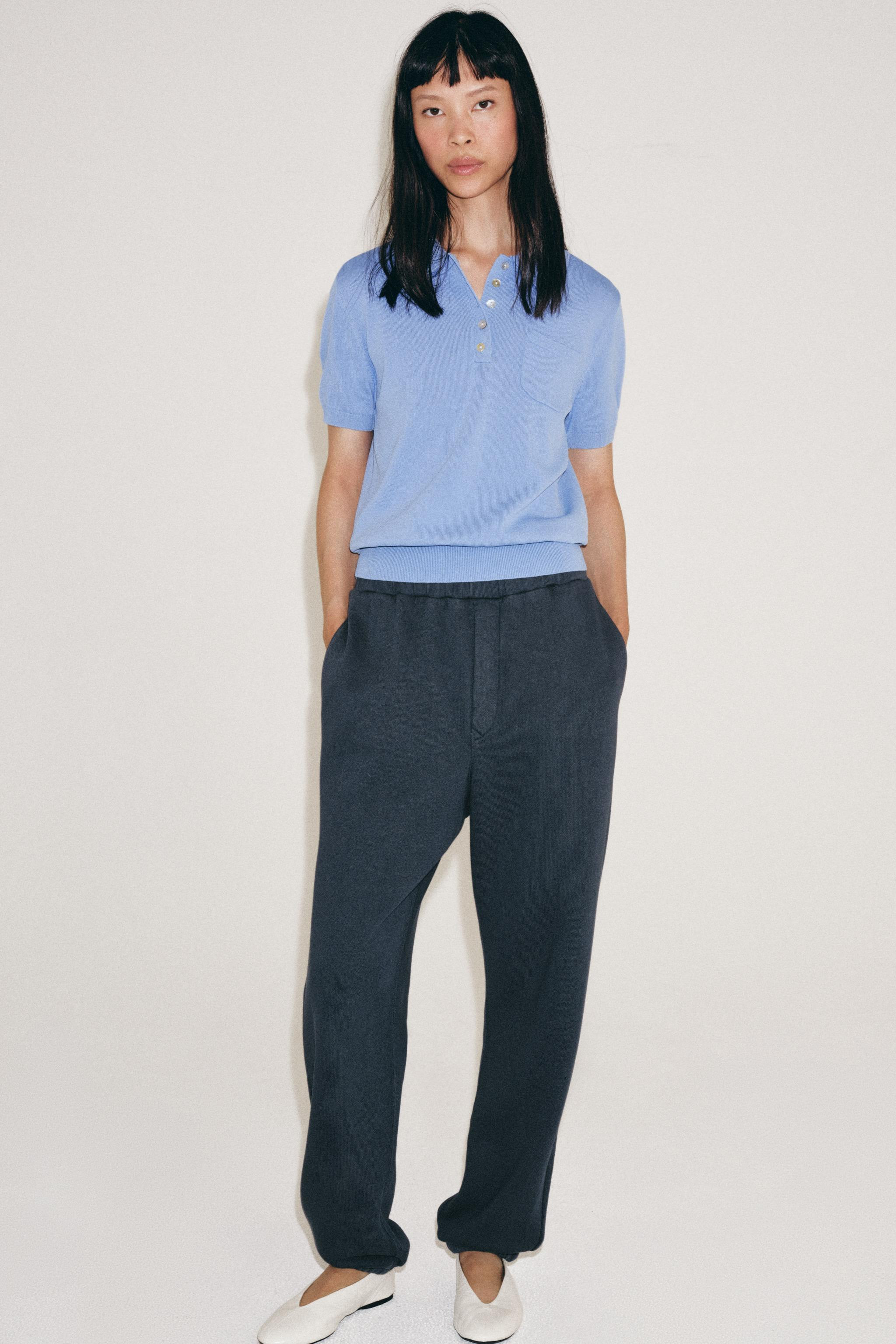 STRICK-POLOSHIRT KURZARM | Zara DE