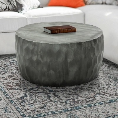 Benzara Val Coffee Table, Gray | Ashley Homestore