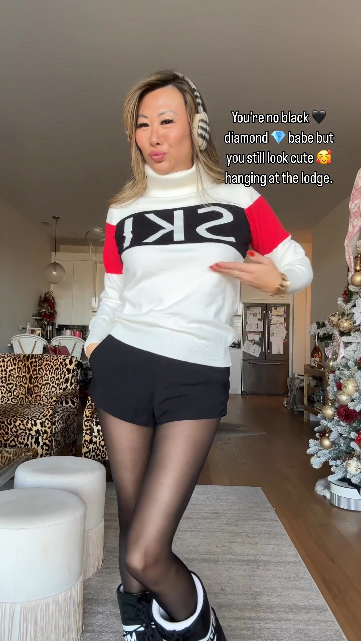 Apres ski outfit, Apres ski style, perfect moment like sweater, Amazon ski finds, affordable style style. Small on all. Moon boots 

#LTKStyleTip #LTKFindsUnder100 #LTKSeasonal