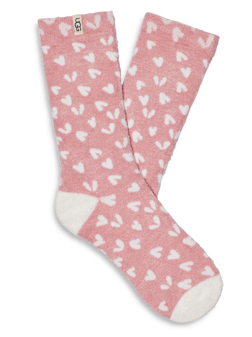 Leslie Heart Crew Socks | Saks Fifth Avenue