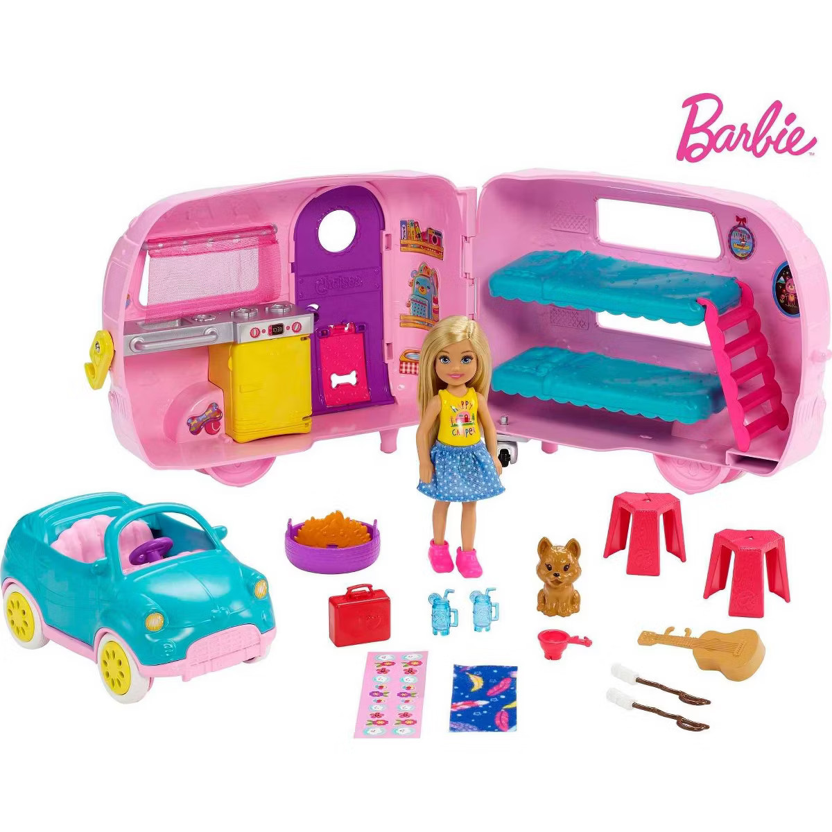 Barbie Club Chelsea Camper Playset | Target