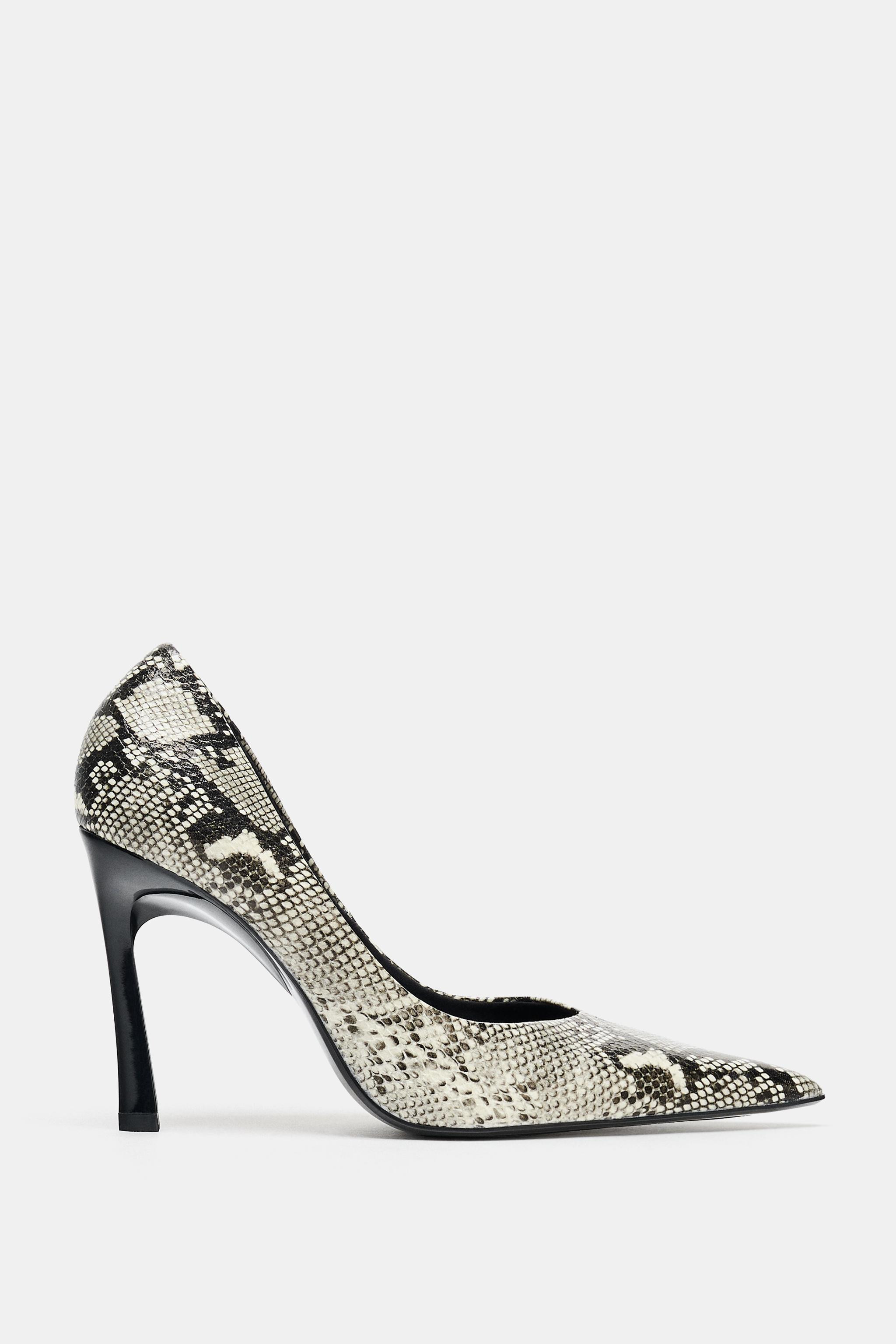HIGH HEEL ANIMAL PRINT SHOES | Zara US