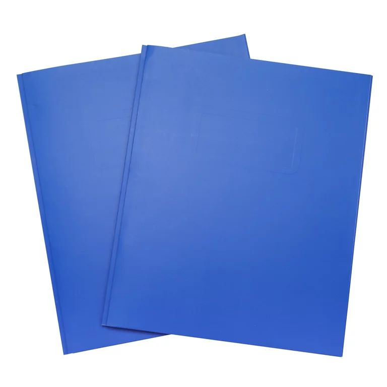 Pen + Gear 3-Prong Paper Folder, Solid Blue Color, Letter Size | Walmart (US)