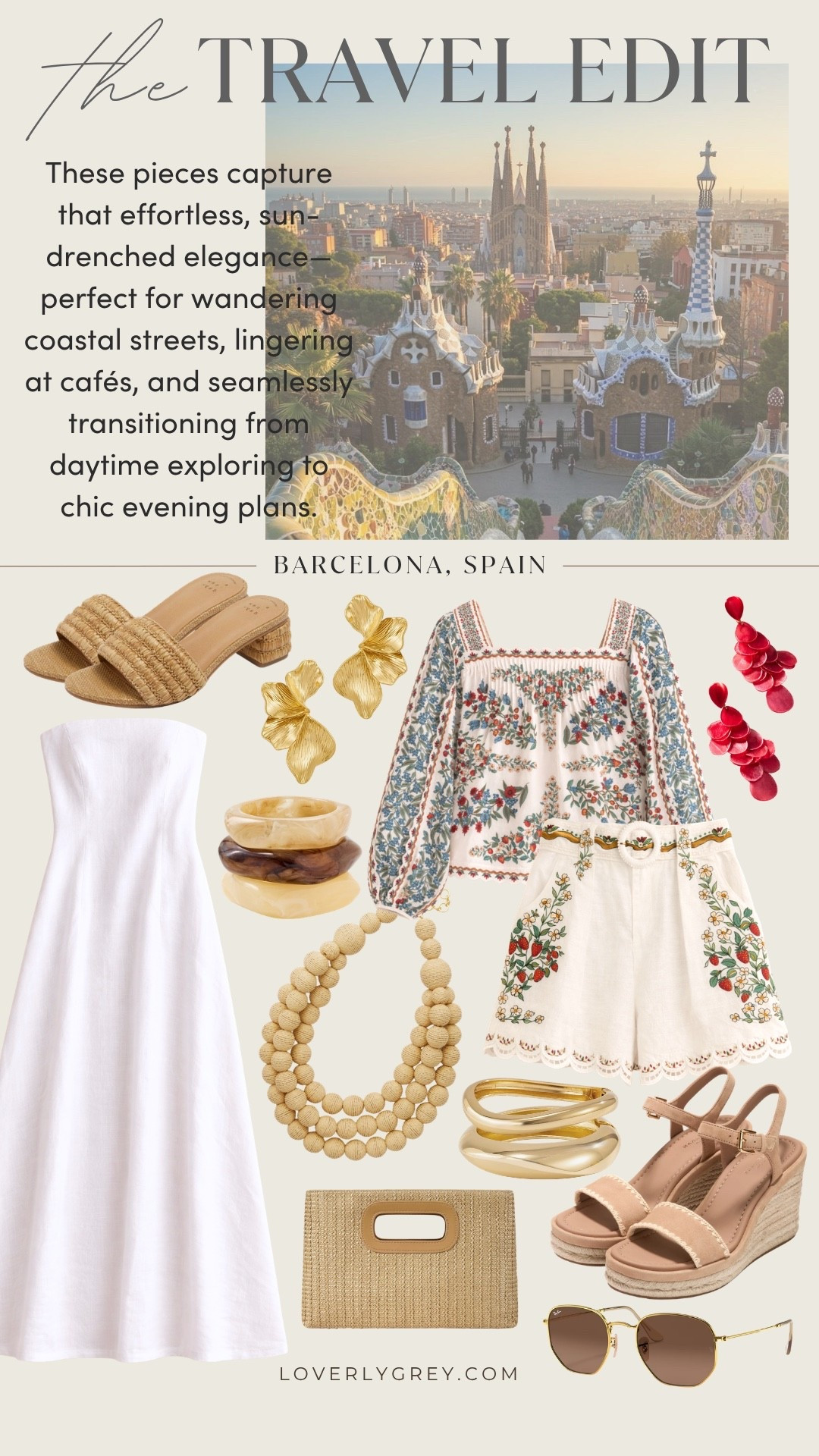 These pieces would be perfect for a trip to Barcelona this summer 💕

Loverly Grey, Barcelona outfit ideas, Spain outfit ideas, travel outfit ideas, vacation looks

#LTKootd #LTKSeasonal #LTKTravel