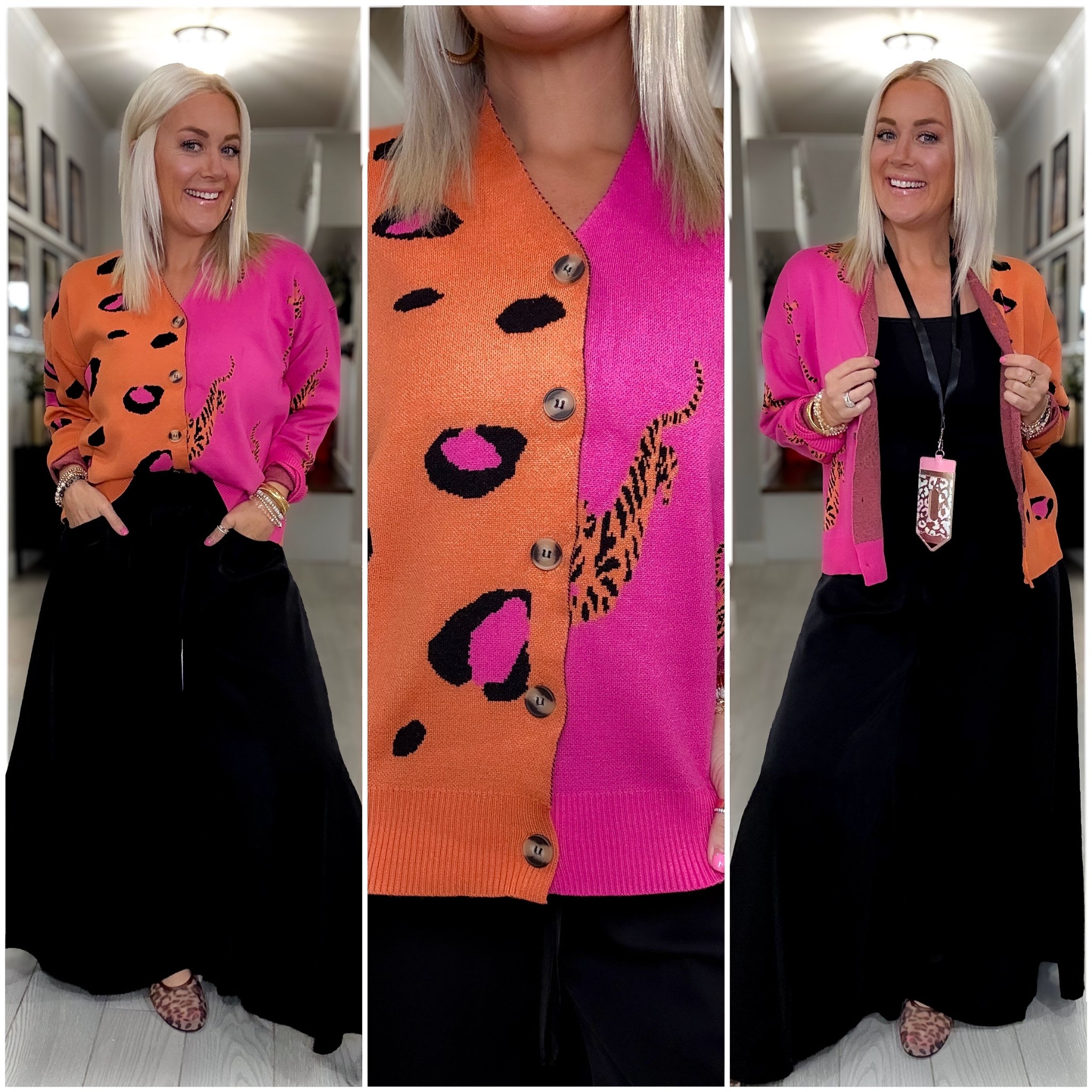 Amazon workwear / teacher / fall outfit ideas all under $50!!!
Colorblock sweater - small 
Black wide leg pants - small 

#LTKWorkwear #LTKFindsUnder50 #LTKStyleTip