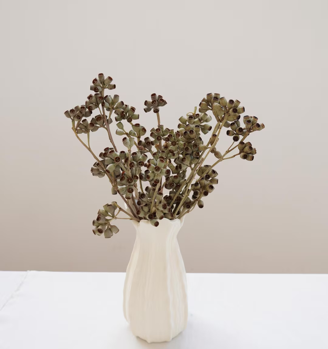 Natural Dried Flowers, Dried Flower Decoration, Eucalyptus Fruit, Wedding Flower Arrangement, Hom... | Etsy (US)