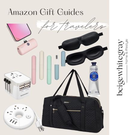 Amazon gift guides for the traveler in your life or even for yourself if your traveling! 

#LTKGiftGuide #LTKtravel #LTKHoliday