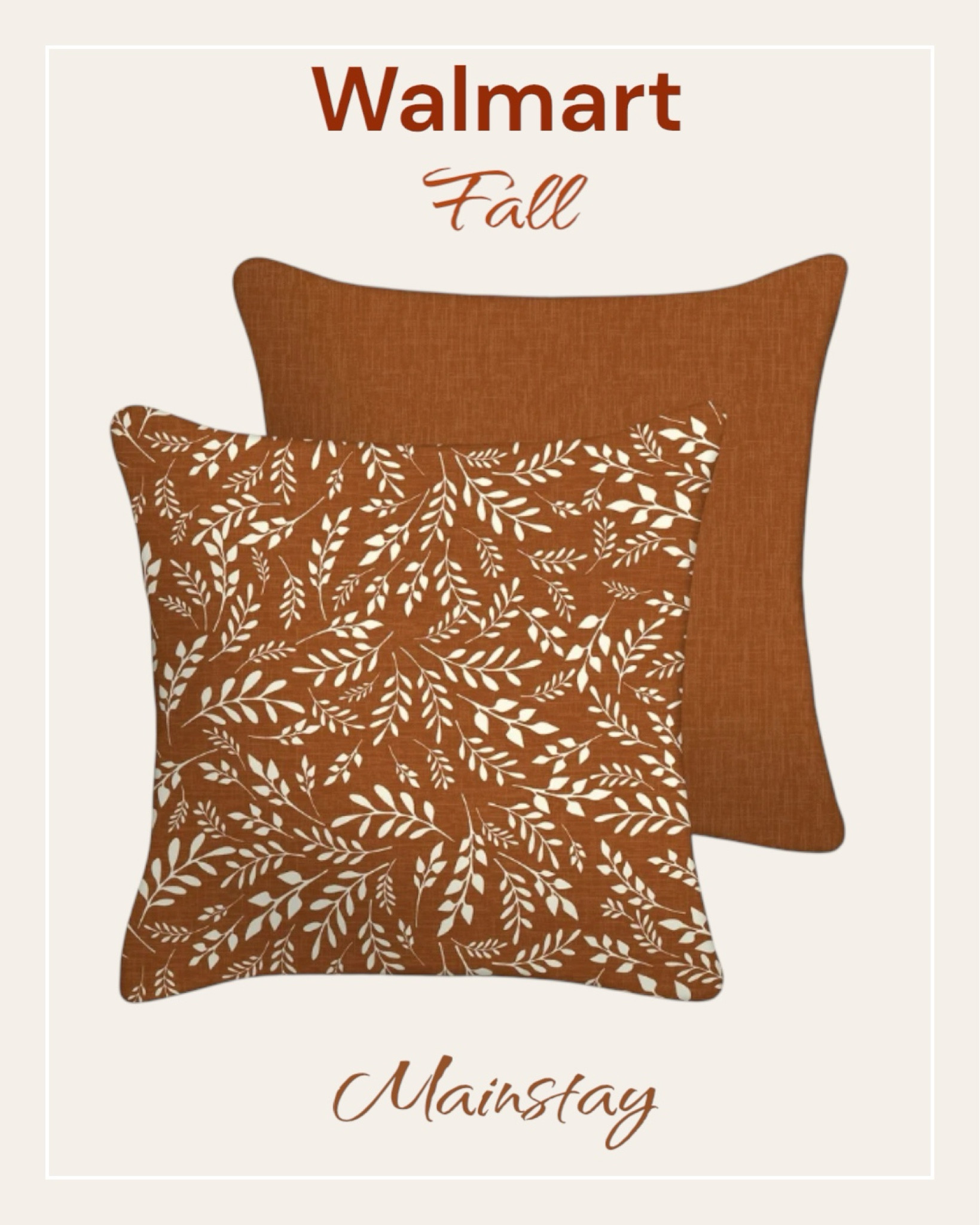 Affordable Fall pillows from Walmart. 

#Fallpillows

#LTKHome