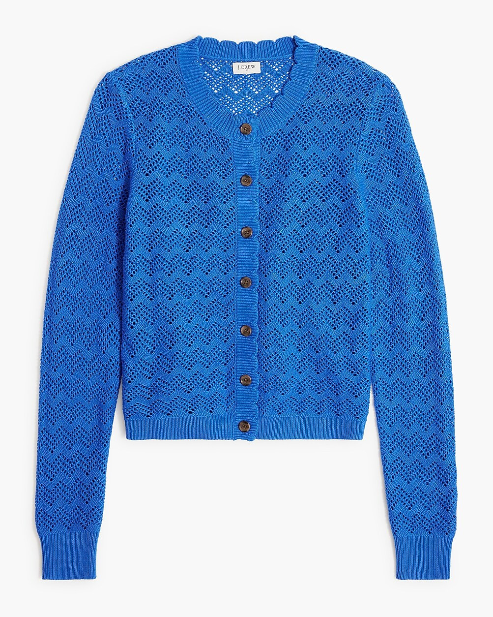 Pointelle cardigan sweater | J.Crew Factory