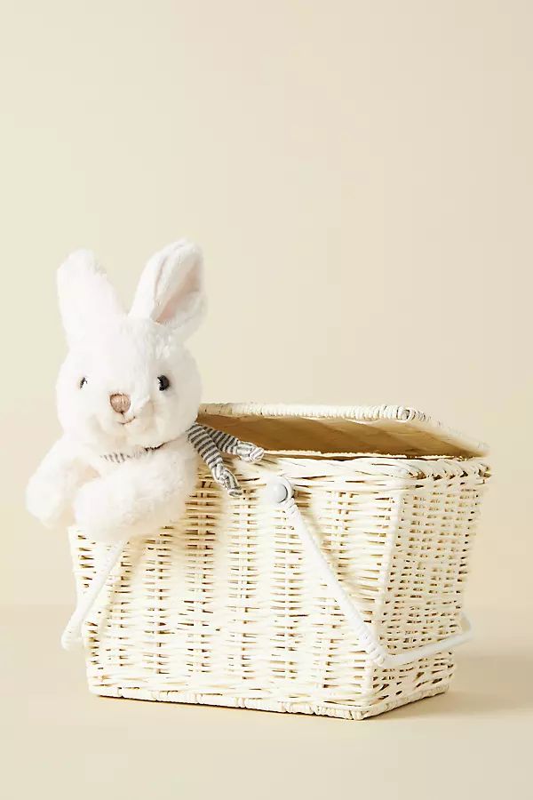 Olli Ella Picnic Basket By Olli Ella in White | Anthropologie (US)