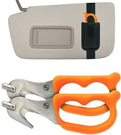 StatGear SuperVizor XT Auto Emergency Rescue Escape Tool - Seatbelt Cutter & Window Glass Breaker... | Amazon (US)