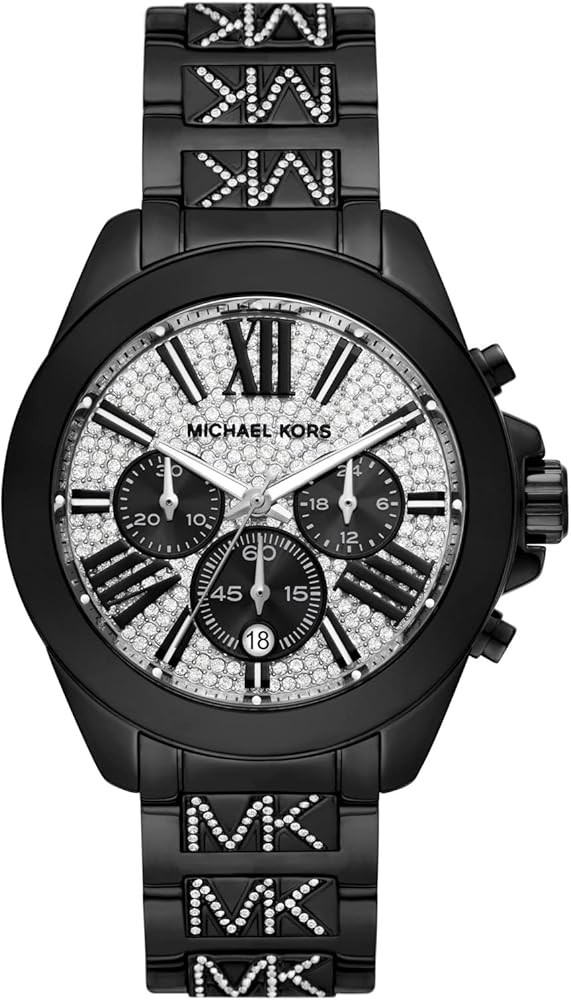 Michael Kors Whitney Women's Watch, Stainless Steel and Pavé Crystal Watch for Women | Amazon (US)