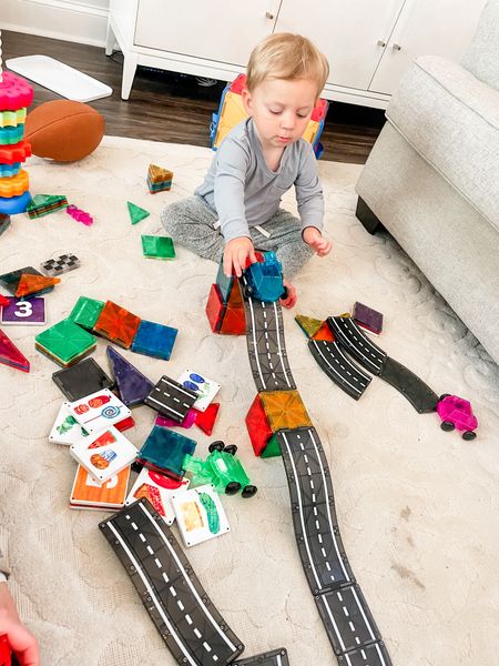 Easy kid entertainment!!

We have love these magnet tiles for  years and recently added the race, track and cars plus the hungry caterpillar tiles to our collection. These keep the kids entertained for so long or without me!

Click below to shop any of these items plus the storage bin for easy cleanup below!



#LTKfindsunder100 #LTKkids #LTKbaby