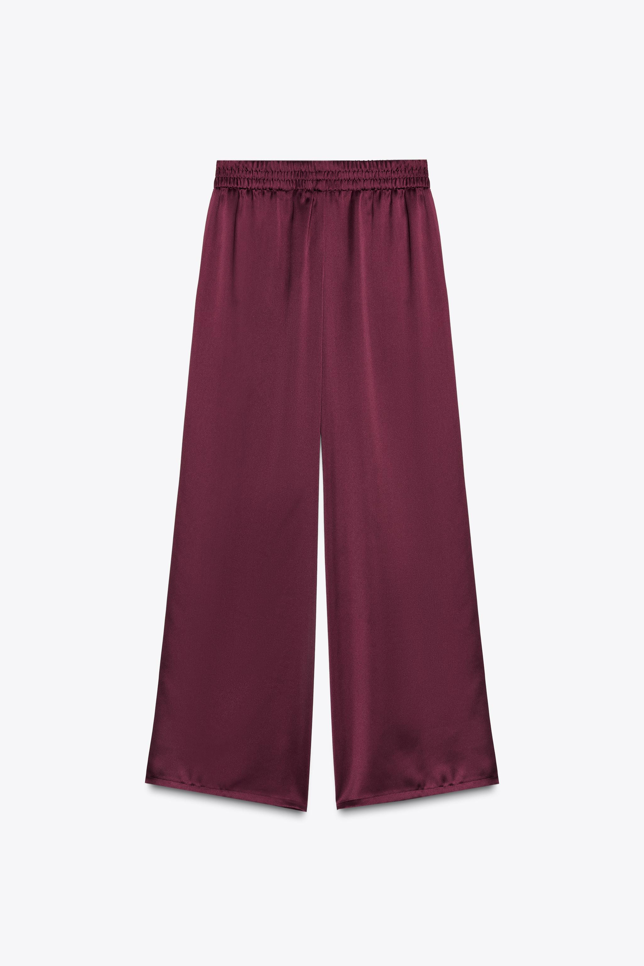 HIGH-WAISTED SLIM PANTS | Zara US