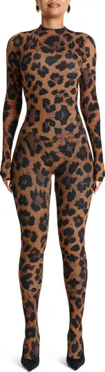 Animal Print Closed Toe Jumpsuit | Nordstrom