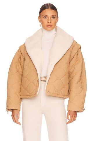 ASTR the Label Nadine Jacket in Khaki from Revolve.com | Revolve Clothing (Global)