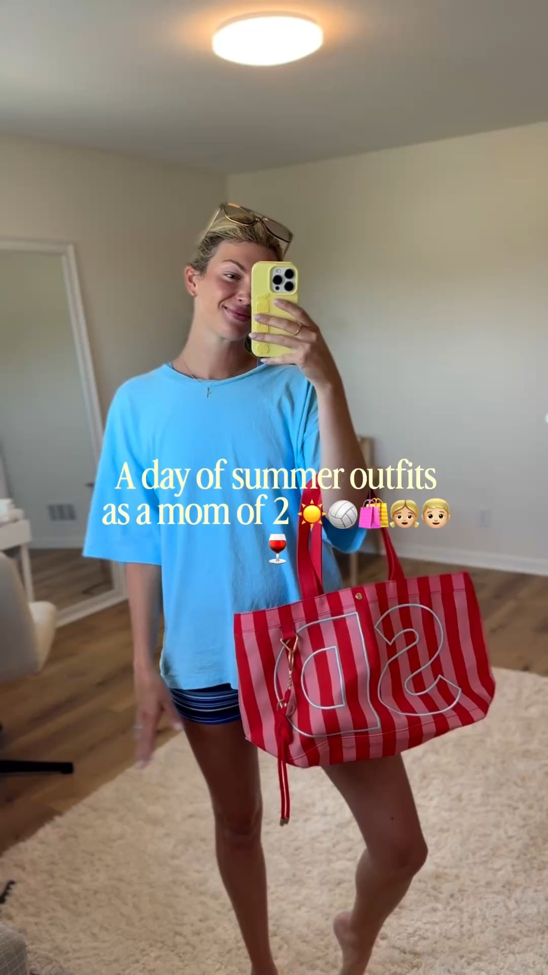 A full day of outfits for a full summer day ☀️ C0mment SHOP - I’ll send ya everything

#LTKootd #LTKmomlife