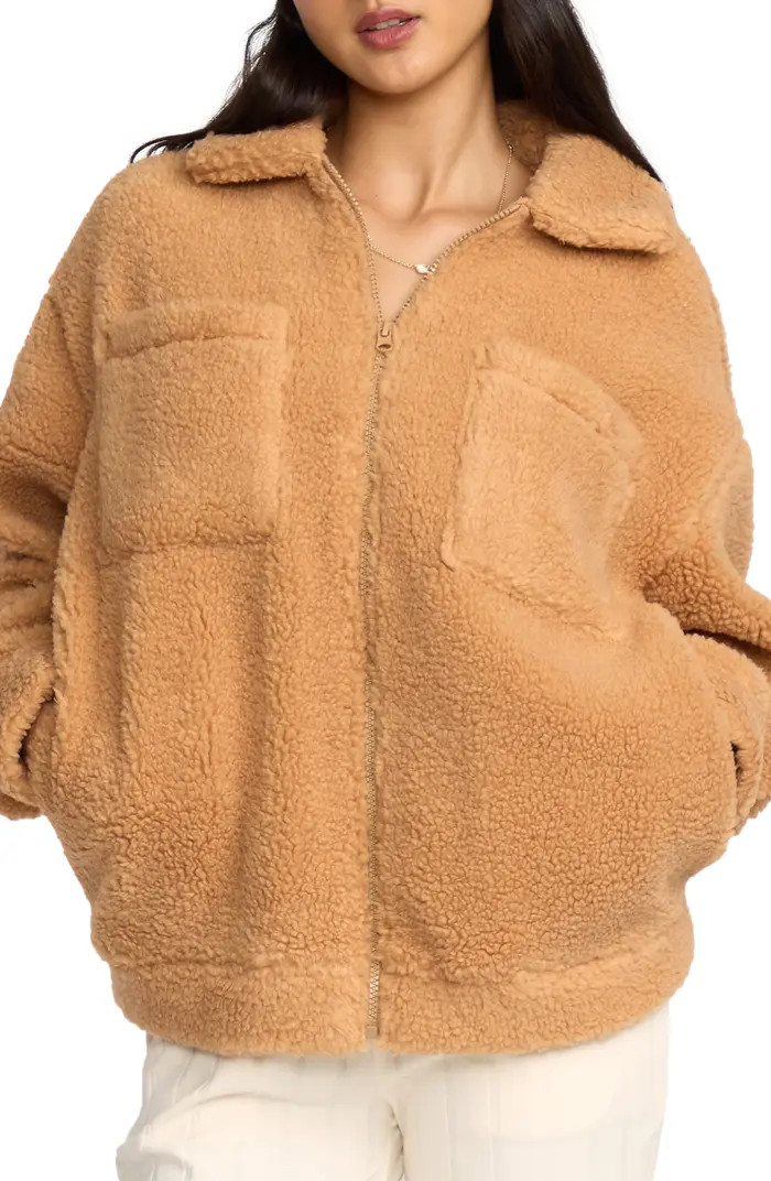 Billabong Resound High Pile Fleece Jacket | Nordstrom | Nordstrom