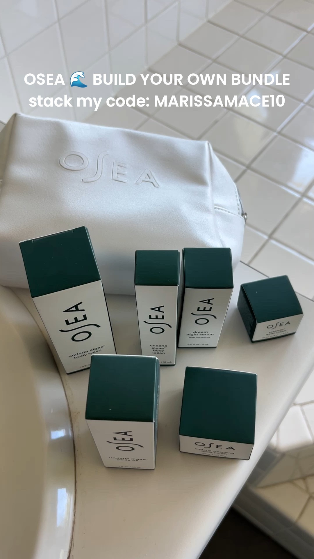 THIS BRAND SAVED MY SKIN!!!

Build your own bundle and pick six travel size products and get a free vegan bag!

My code will stack and save you an extra 10% off!!!! A total of 20% off!

OSEA code: MARISSAMACE10

#LTKSaleAlert #LTKBeauty #LTKOver40