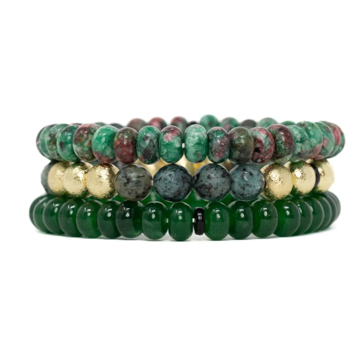 Rustic Pine Bracelet Stack | Allie + Bess