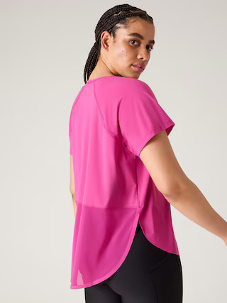 Ultimate Mesh Tee | Athleta