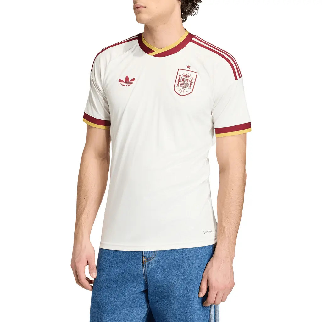adidas Spain 26 Away Jersey in Off White at Nordstrom, Size Xxx-Large | Nordstrom